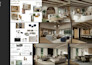 create 3d rendering interior, exterior house, apartment